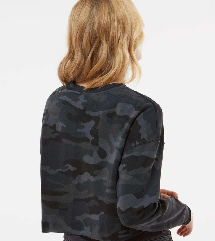 God’s Princess™ - Lightweight Camo Cropped Crew