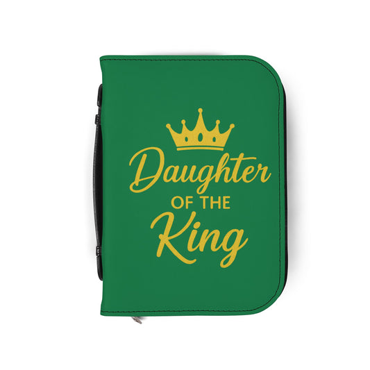 God’s Princess™  Daughter of the King Bible Cover | Christian Gifts, Religious Journal, Faith-Based Accessory, Crown Design, Inspirational Home Decor