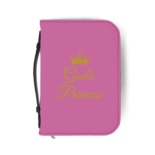 Stylish Bible Cover for Women, God’s Princess™  Design, Inspirational Gift for Faith, Proverbs 31:25, Perfect for Church & Prayer