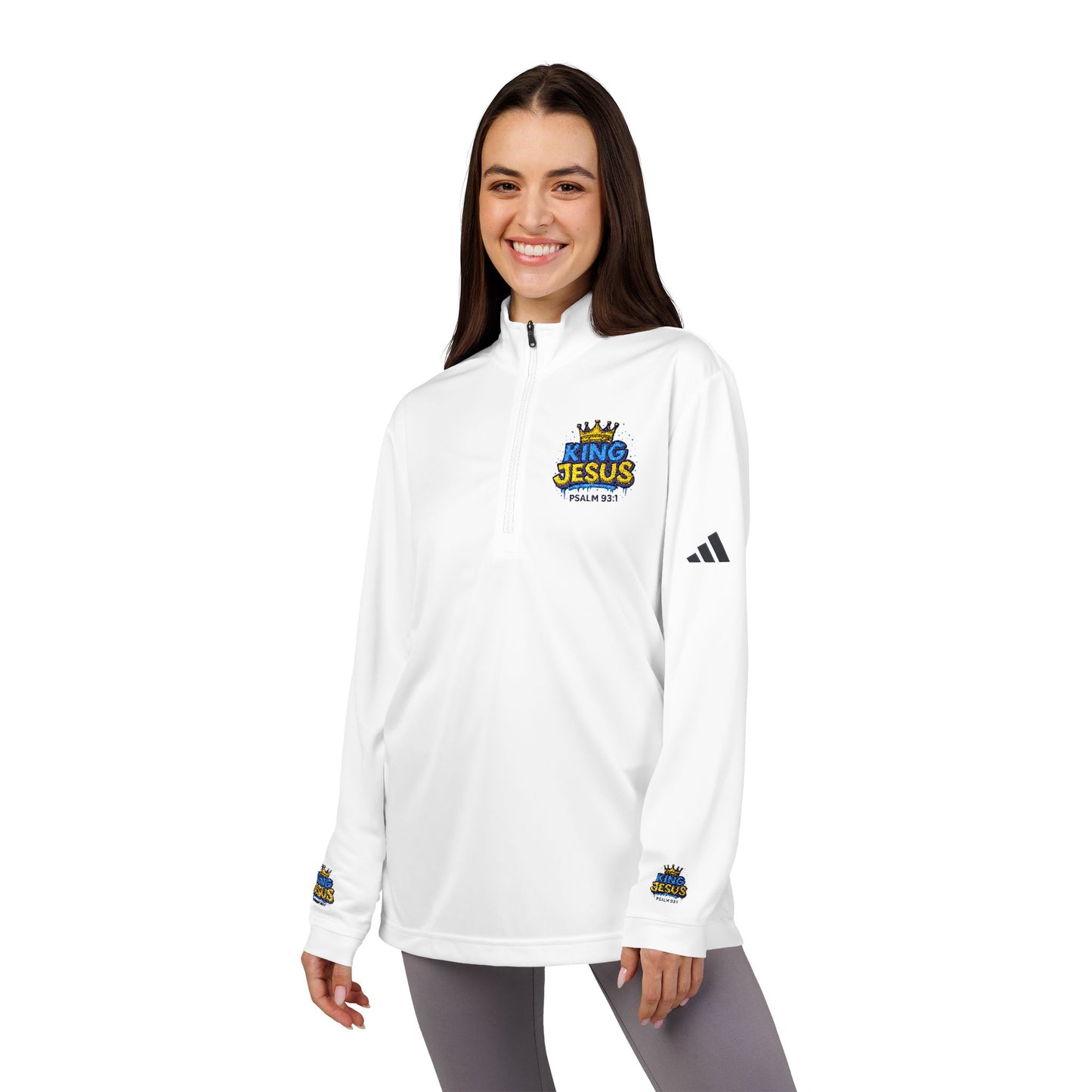 God’s Princess™ - adidas® Quarter-Zip Pullover (Embroidery)