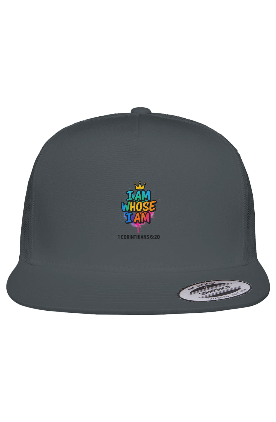 God’s Princess™ - 6006 Yupoong Adult 5-Panel Classic Trucker Cap