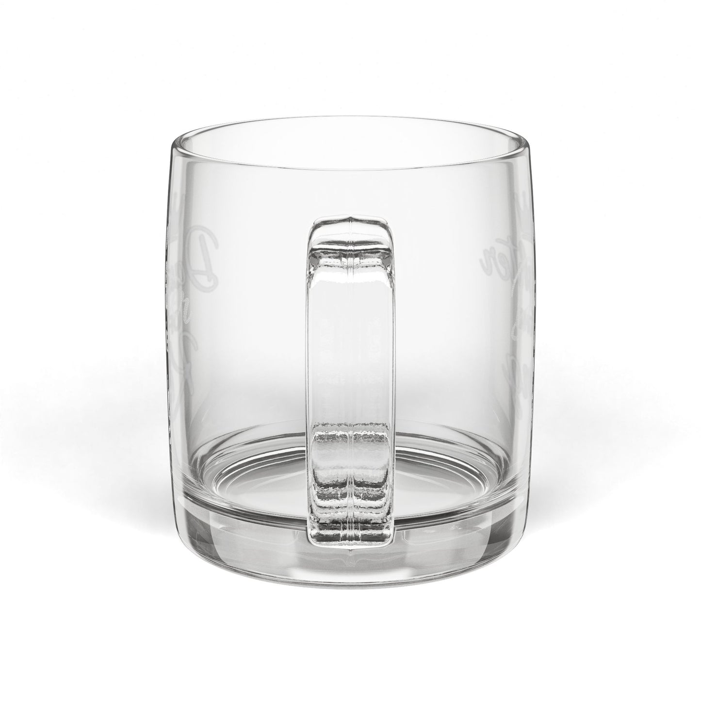 God’s Princess™ - Glass Coffee Mug, 12.25oz (Engraving)
