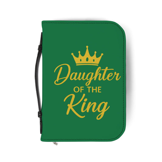 God’s Princess™  Daughter of the King Bible Cover | Christian Gifts, Religious Journal, Faith-Based Accessory, Crown Design, Inspirational Home Decor